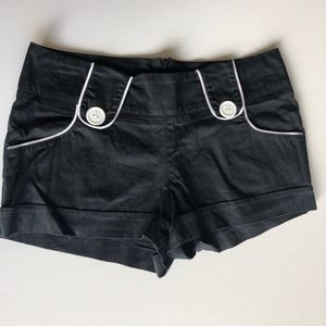 Black Pinup Shorts